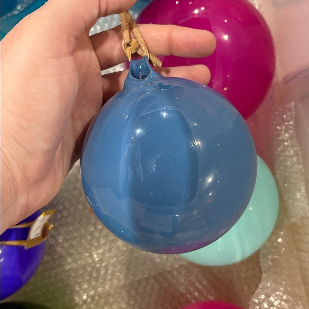 SUGAR PLUM BALL ORNAMENT – GLITTERVILLE
